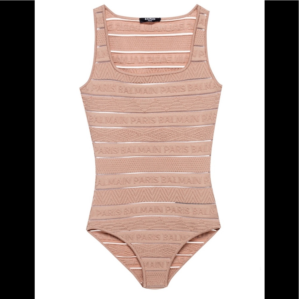 Balmain bodysuit NWT